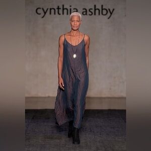 NWT Cynthia Ashby Women's Maxi Dress size L